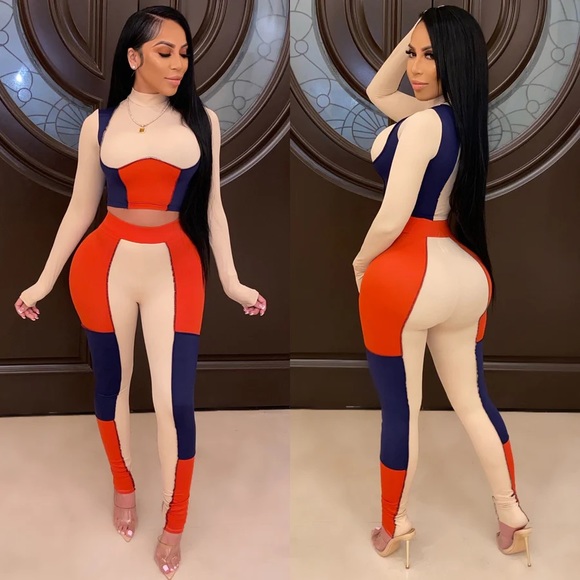 Yoga Color Block Set - Picture 1 of 1